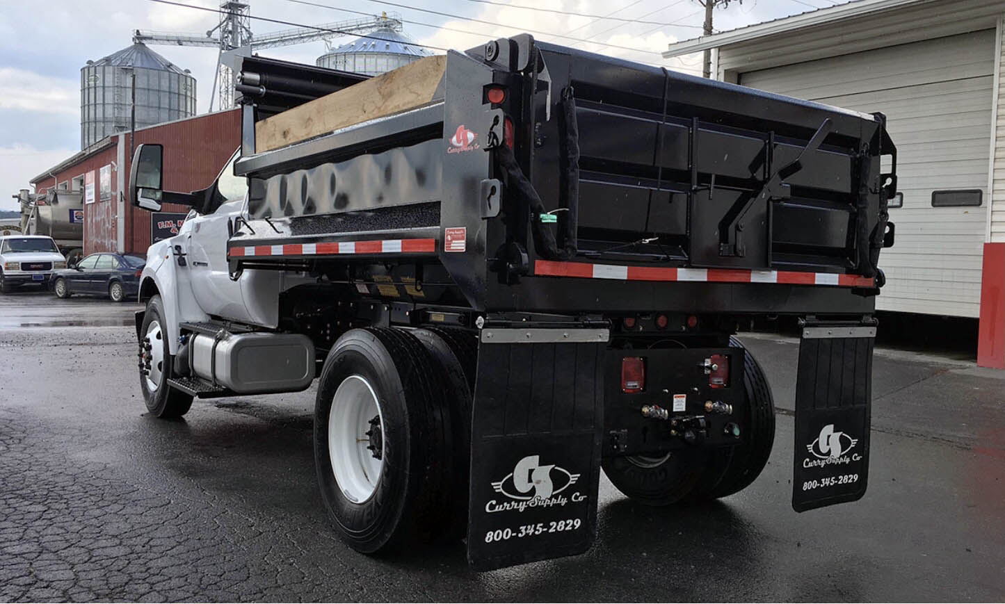 An image of a dump truck build by Curry Supply.