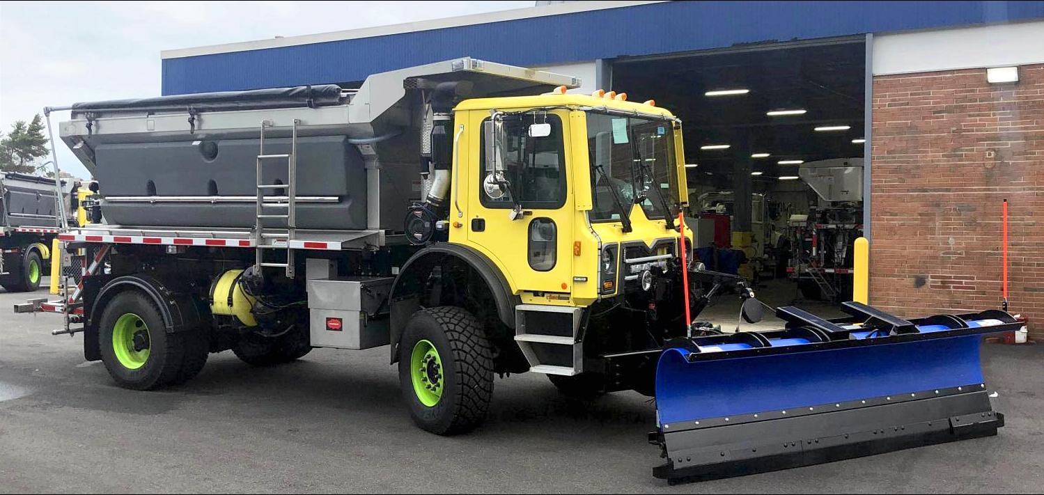 One of the 15 specialized electro-hydraulic systems designed and developed by the Snow & Ice Division at Muncie Power Products, Trius, and Hi-Way Equipment. 