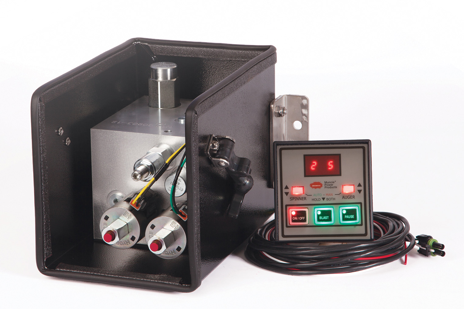 An image of the MESP 3016/3017 enclosure and controller.