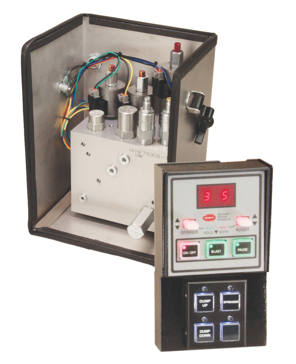 An image of the MESP 3020 enclosure and controller.