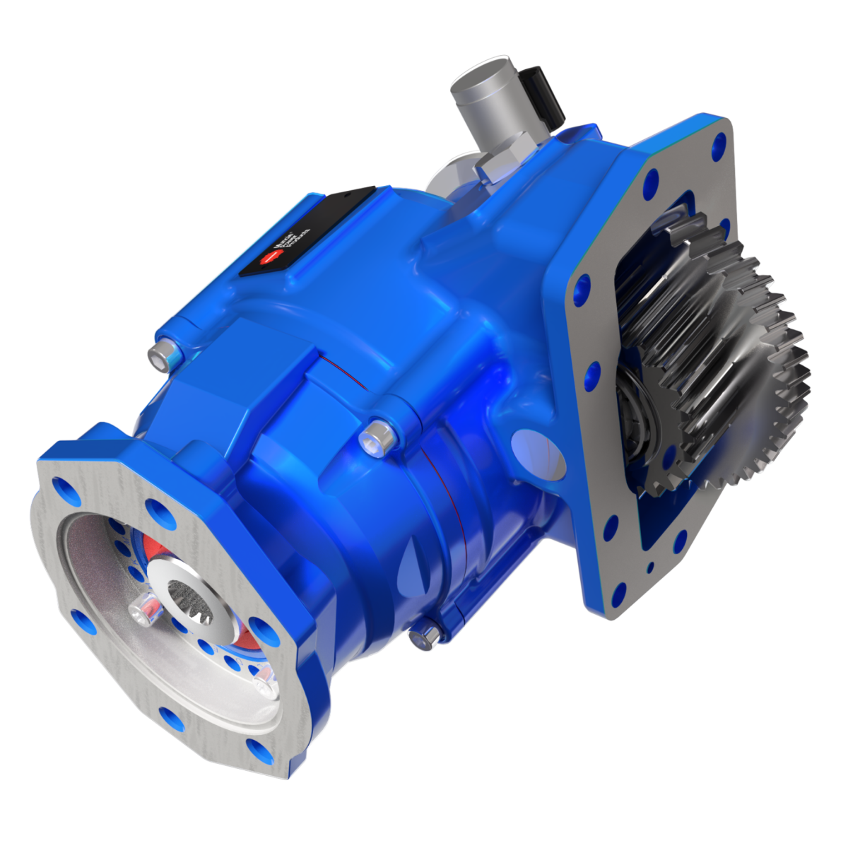 The image shows a render of the A20 Series PTO.