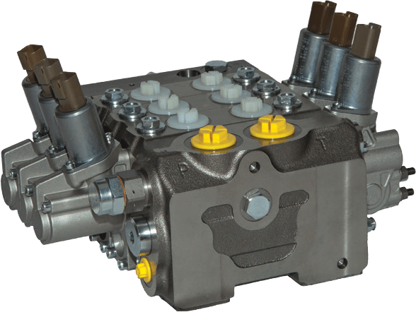 An image of an L125 Series valve block